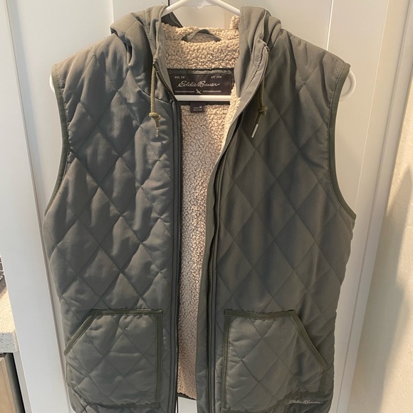 Eddie Bauer Puffer Vest Size M - Picture 5 of 11